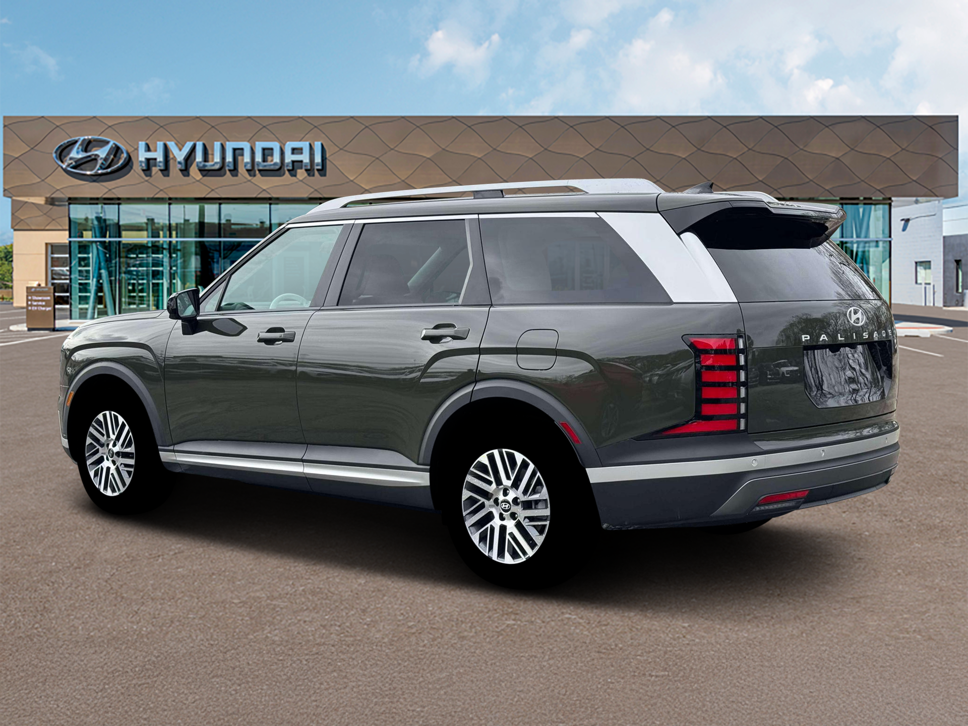 New 2026 Titan Green Hyundai SEL AWD image 4