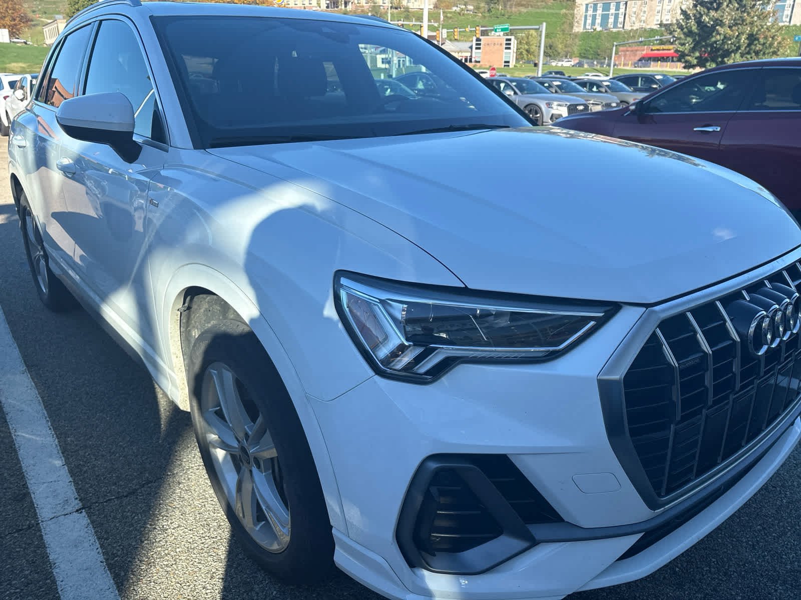 Certified Used 2024 Arkona White Audi S line Premium Plus image 4