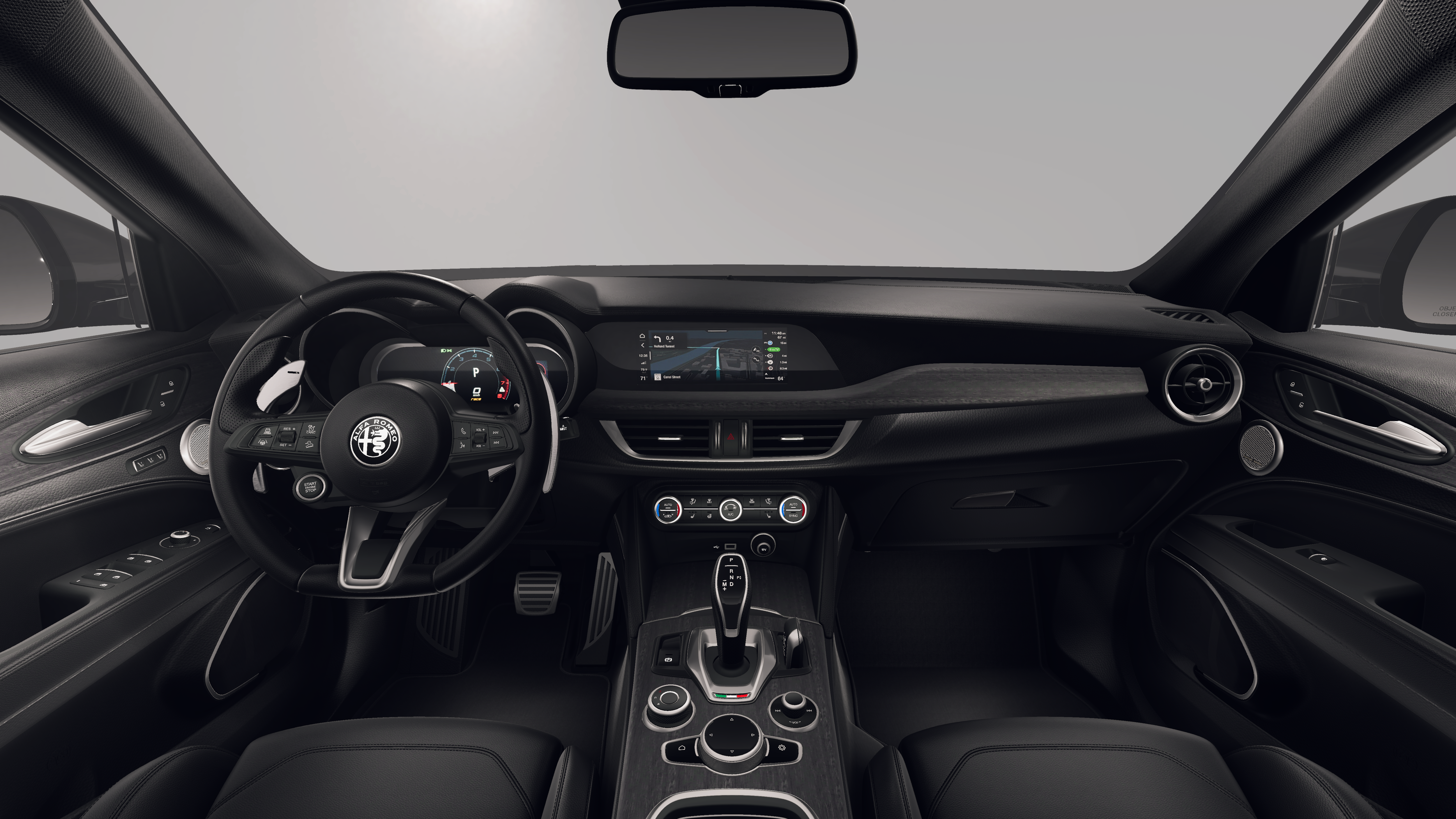 New 2026 Vesuvio Gray Metallic Exterior Paint Alfa Romeo Base image 18