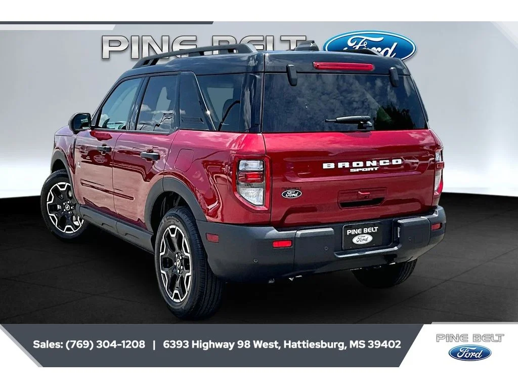 New 2026 Ruby Red Metallic Tinted Clearcoat Ford Outer Banks® image 2