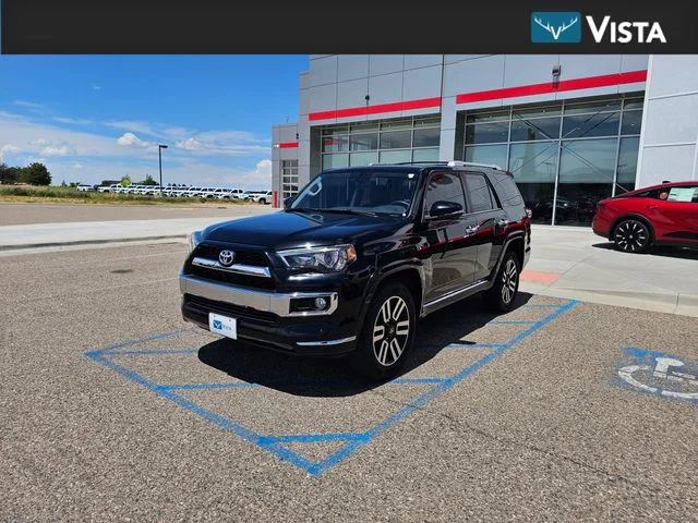 Used 2016 Midnight Black Metallic Toyota Limited image 1