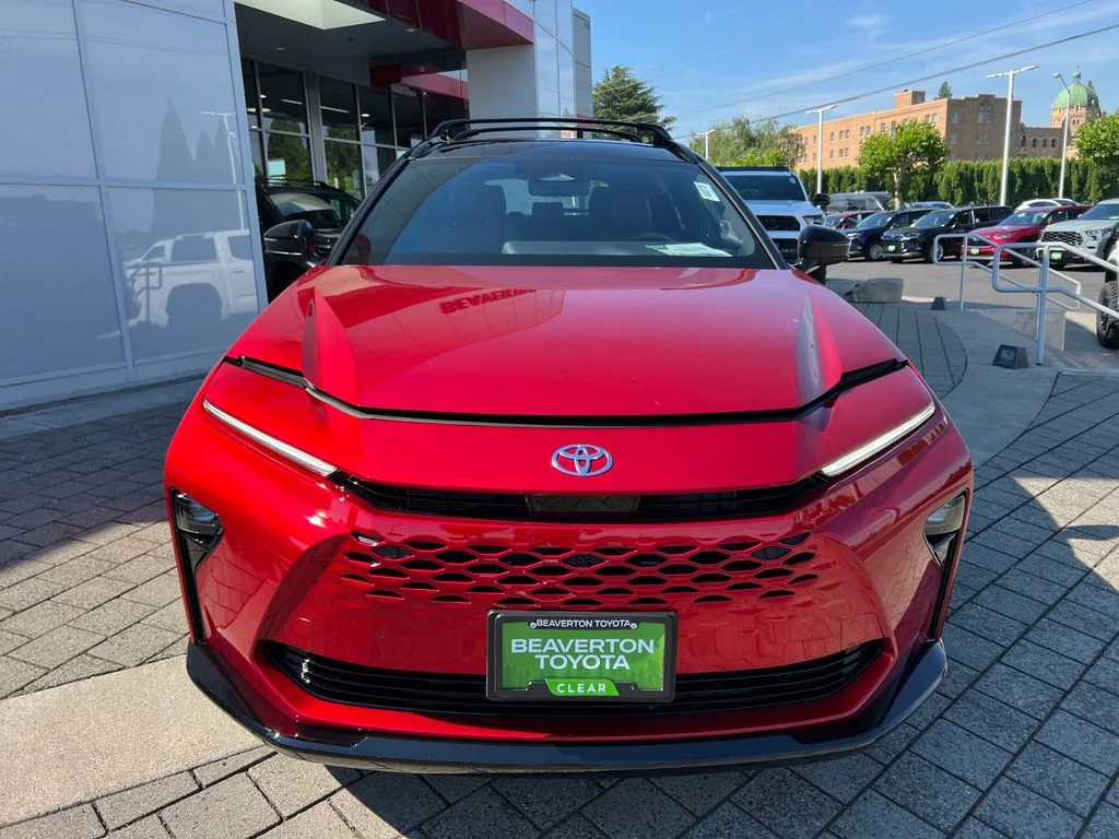 New 2026 Finish Line Red with Black roof Toyota Limited image 8