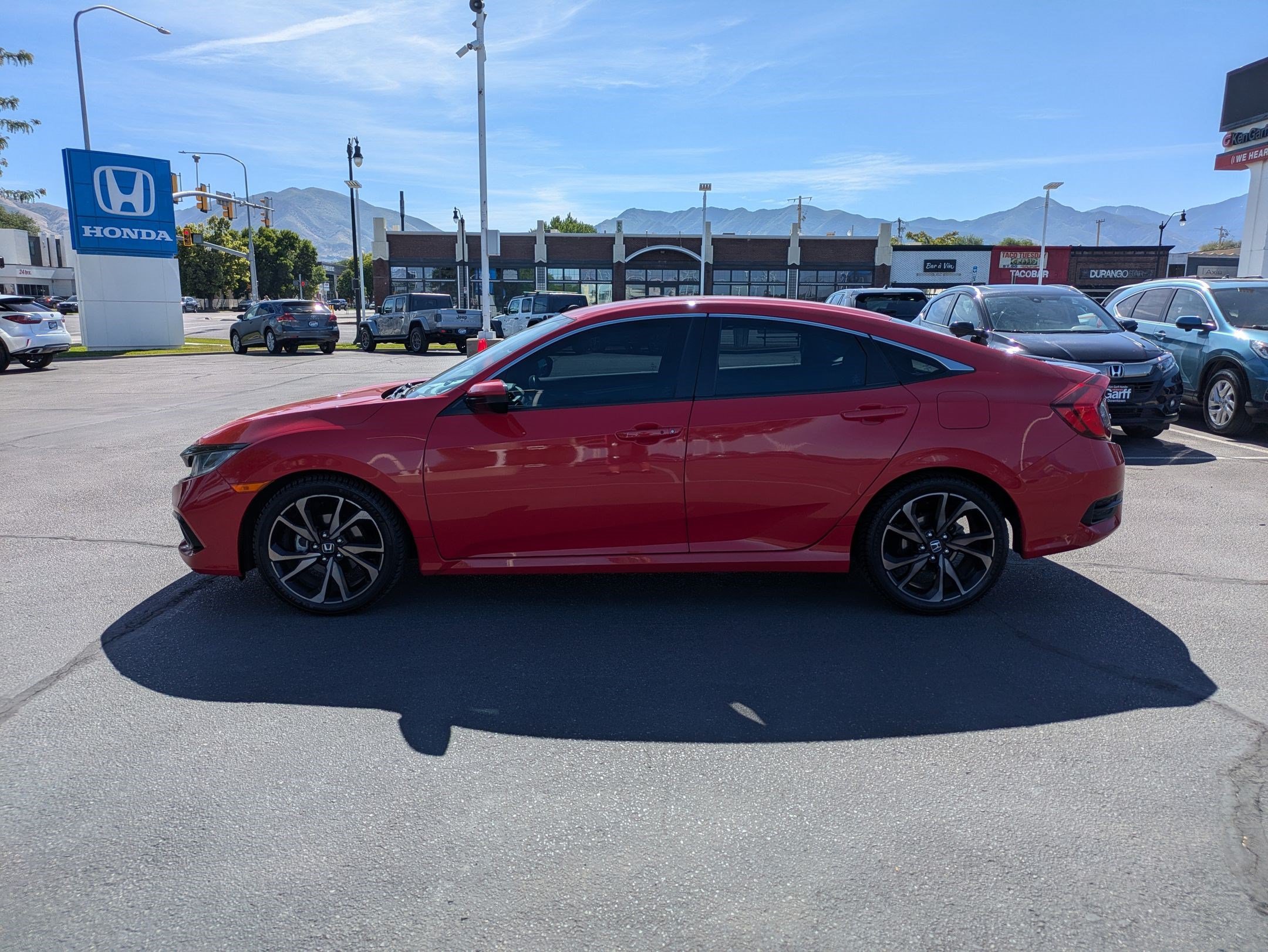 Certified Used 2021 Rallye Red Honda Sport image 9