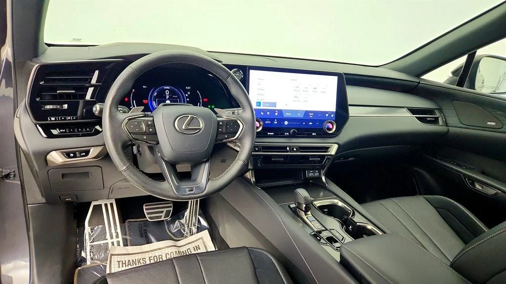 Used 2024 Cloudburst Gray Lexus RX 500h F SPORT Performance AWD w/ Mark Levinson & Pano Roof image 13