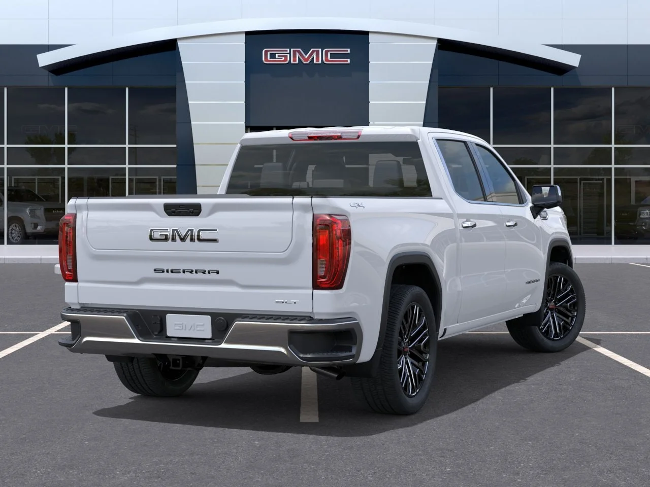 New 2026 Glacier White Tricoat GMC SLT image 4