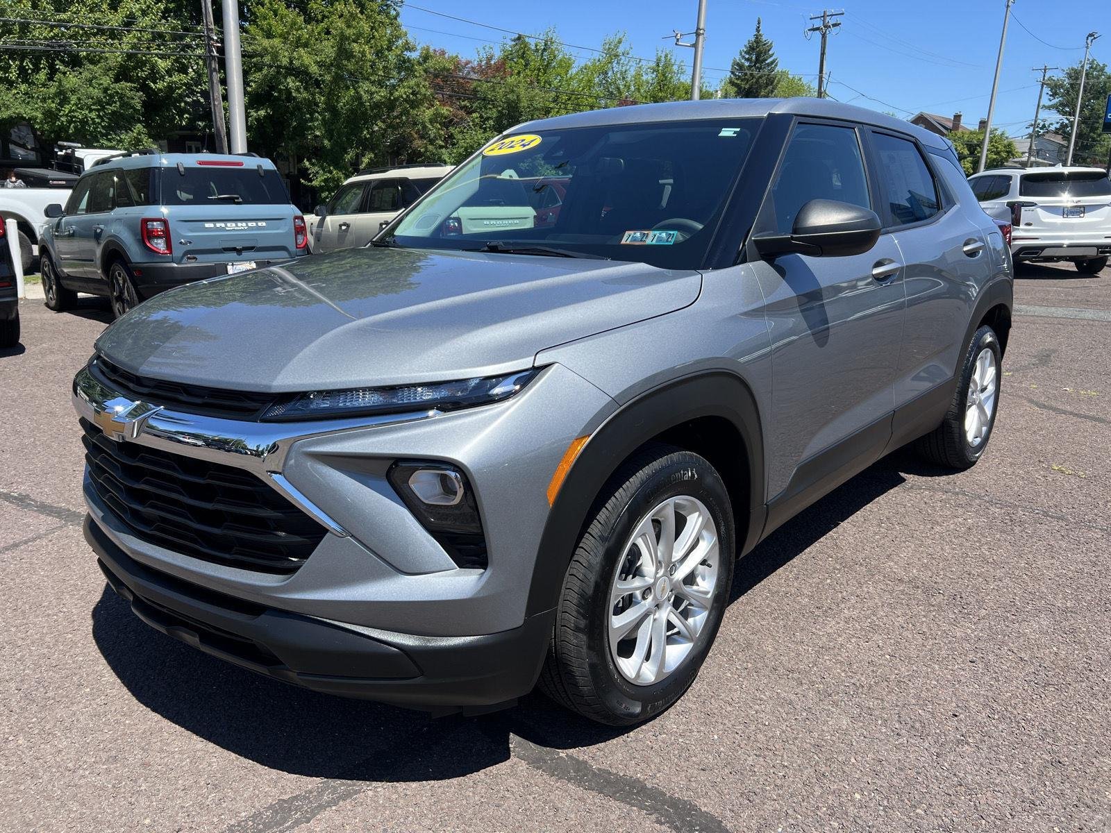 Used 2024 Sterling Gray Metallic Chevrolet LS image 3