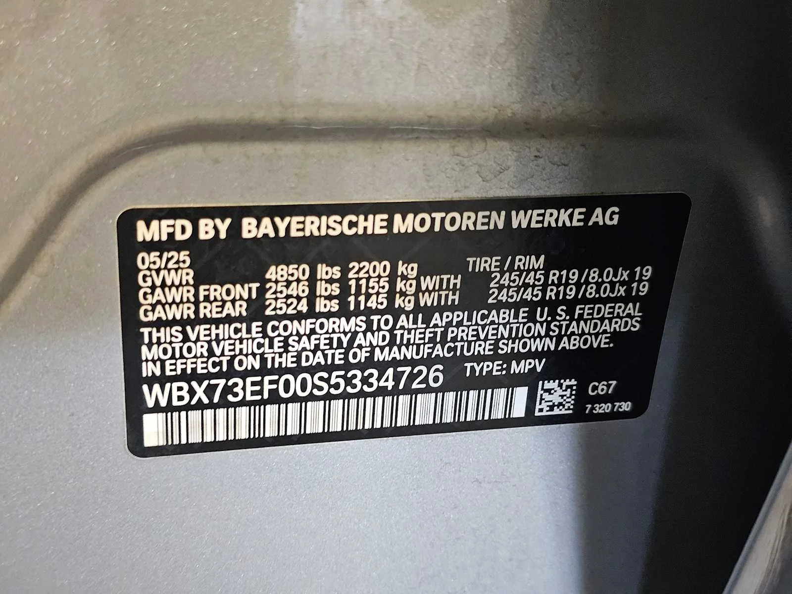 Certified Used 2025 Space Silver Metallic BMW xDrive28i image 34