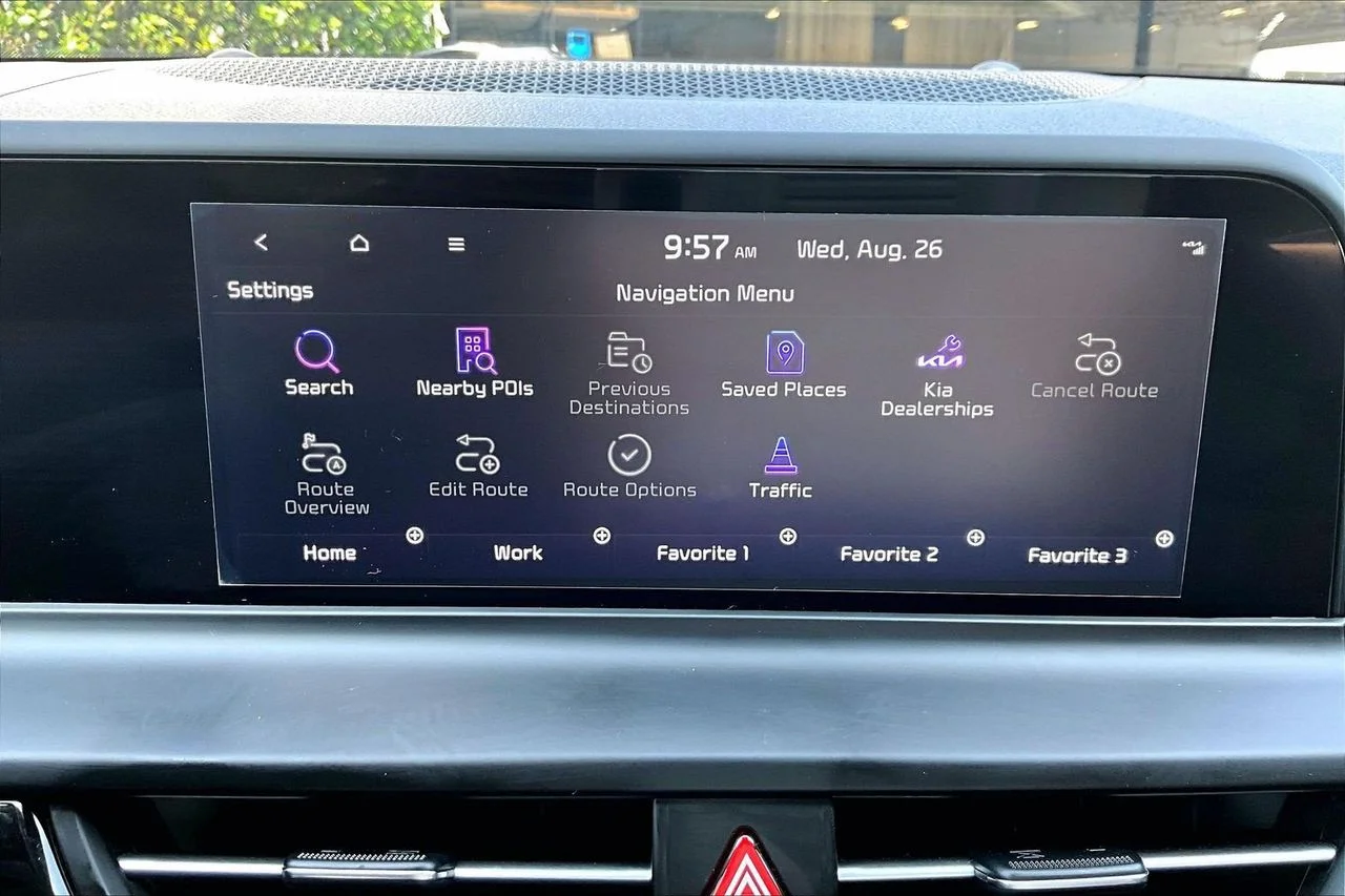 Certified Used 2025 Black Kia X-Line image 12