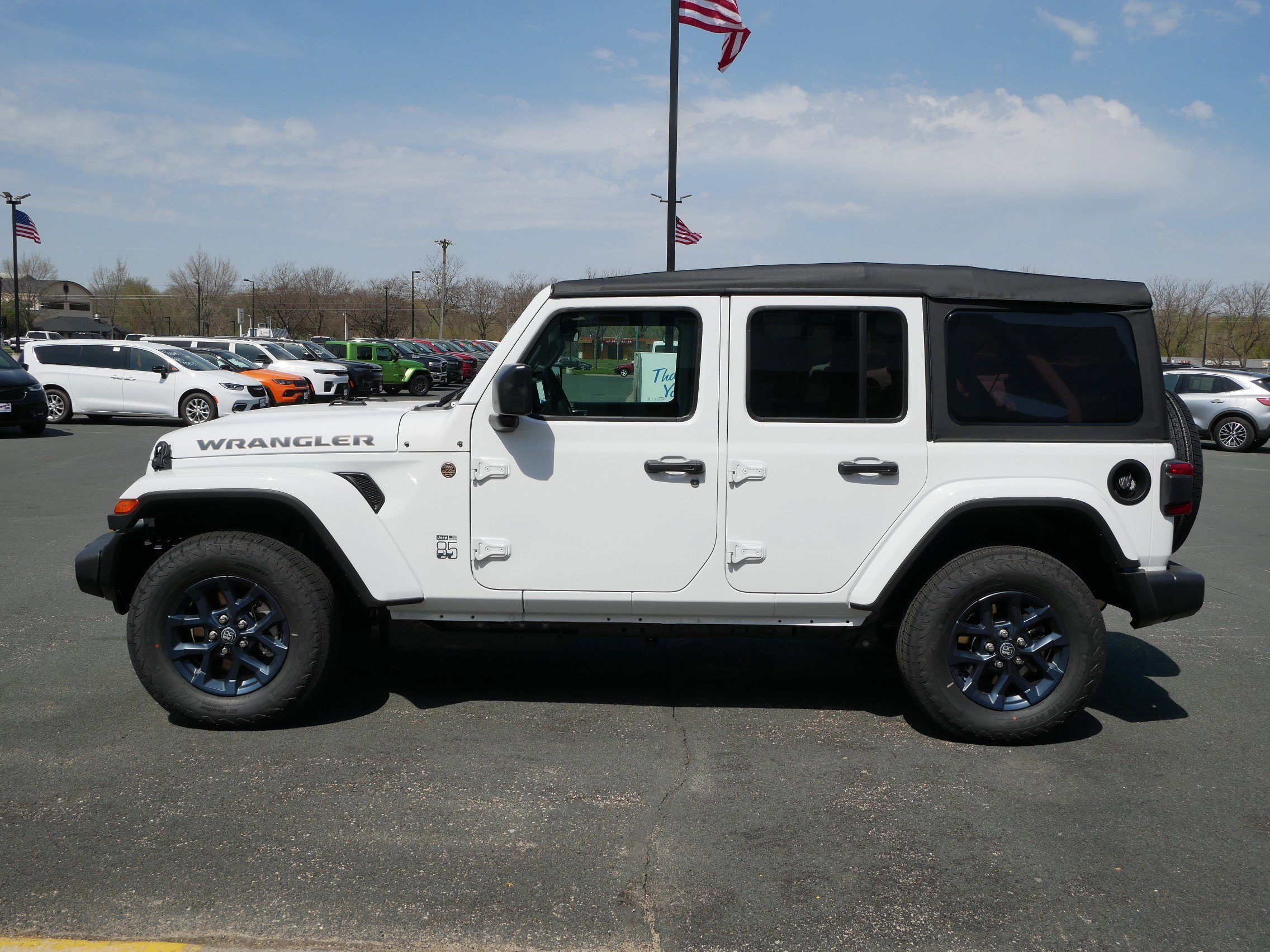 New 2026 Bright White Clearcoat Jeep 85th Anniversary image 5