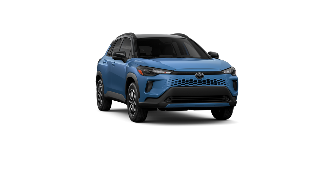 New 2026 Cavalry Blue Toyota Hybrid SE image 16