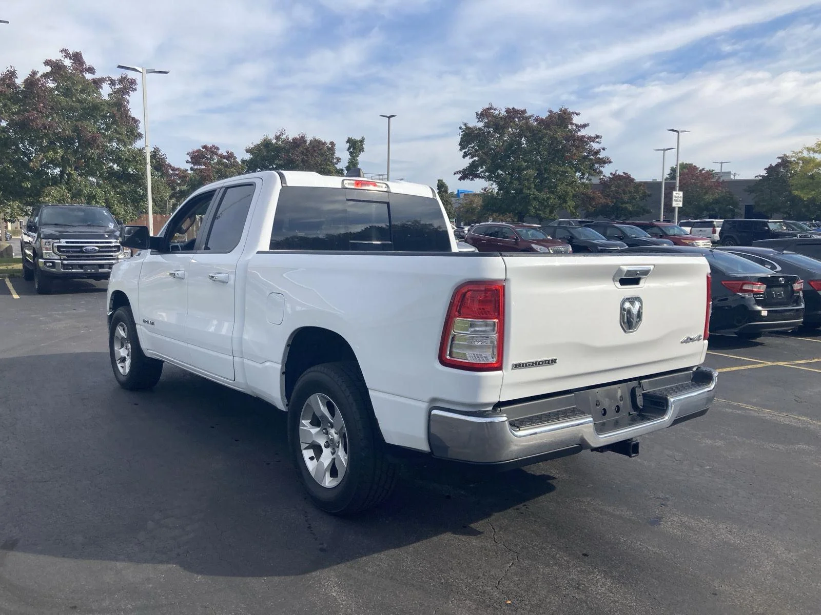 Used 2020 Bright White Clearcoat Ram Big Horn image 5