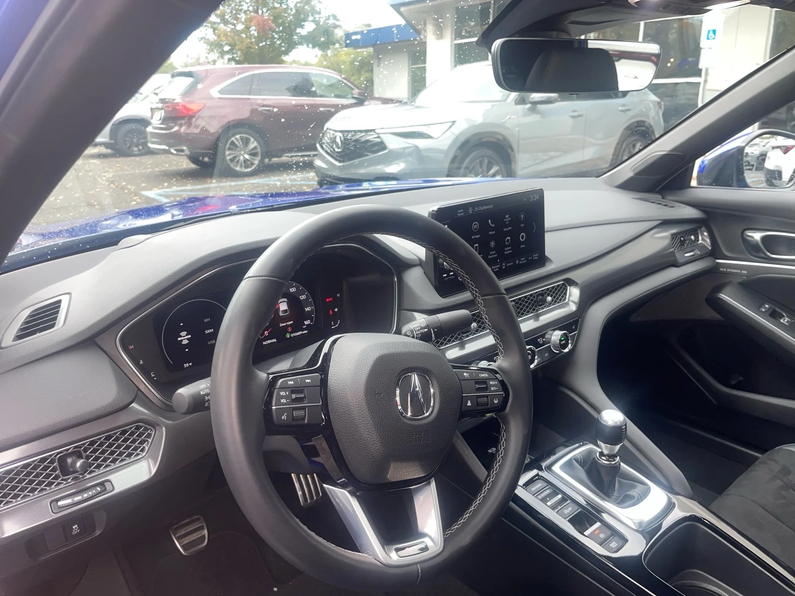 Used 2025 BLUE Acura w/Tech w/A-SPEC image 3