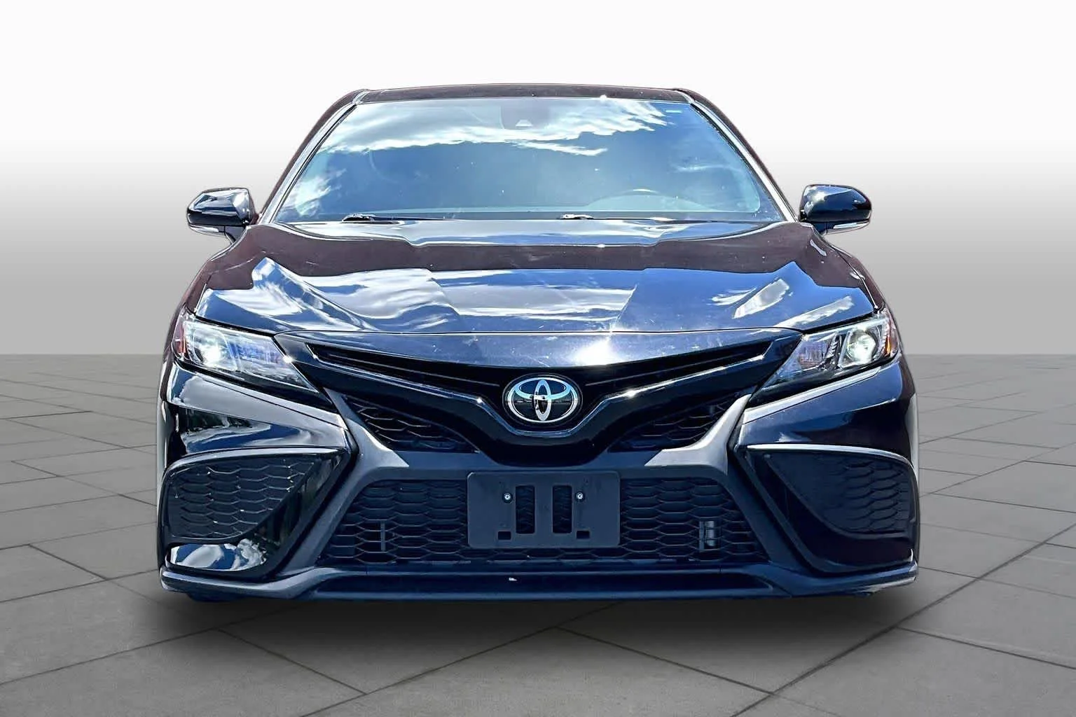 Used 2024 Midnight Black Metallic Toyota SE image 3