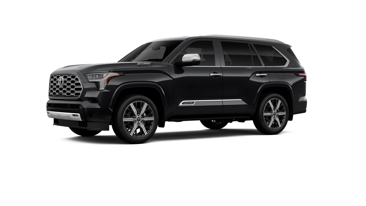 New 2026 Midnight Black Metallic Toyota Capstone image 2
