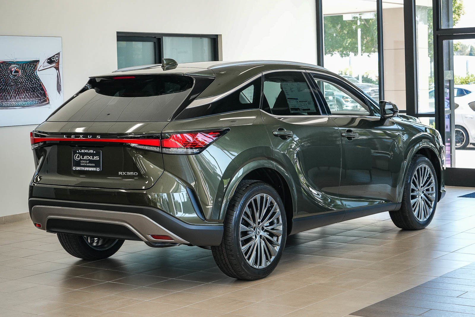 New 2026 Nori Green Pearl Lexus  350 LUXURY image 6