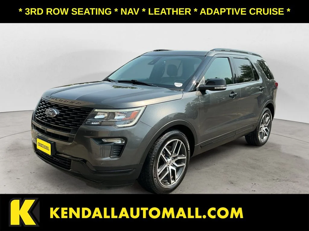 Used 2018 Gray Ford Sport image 1