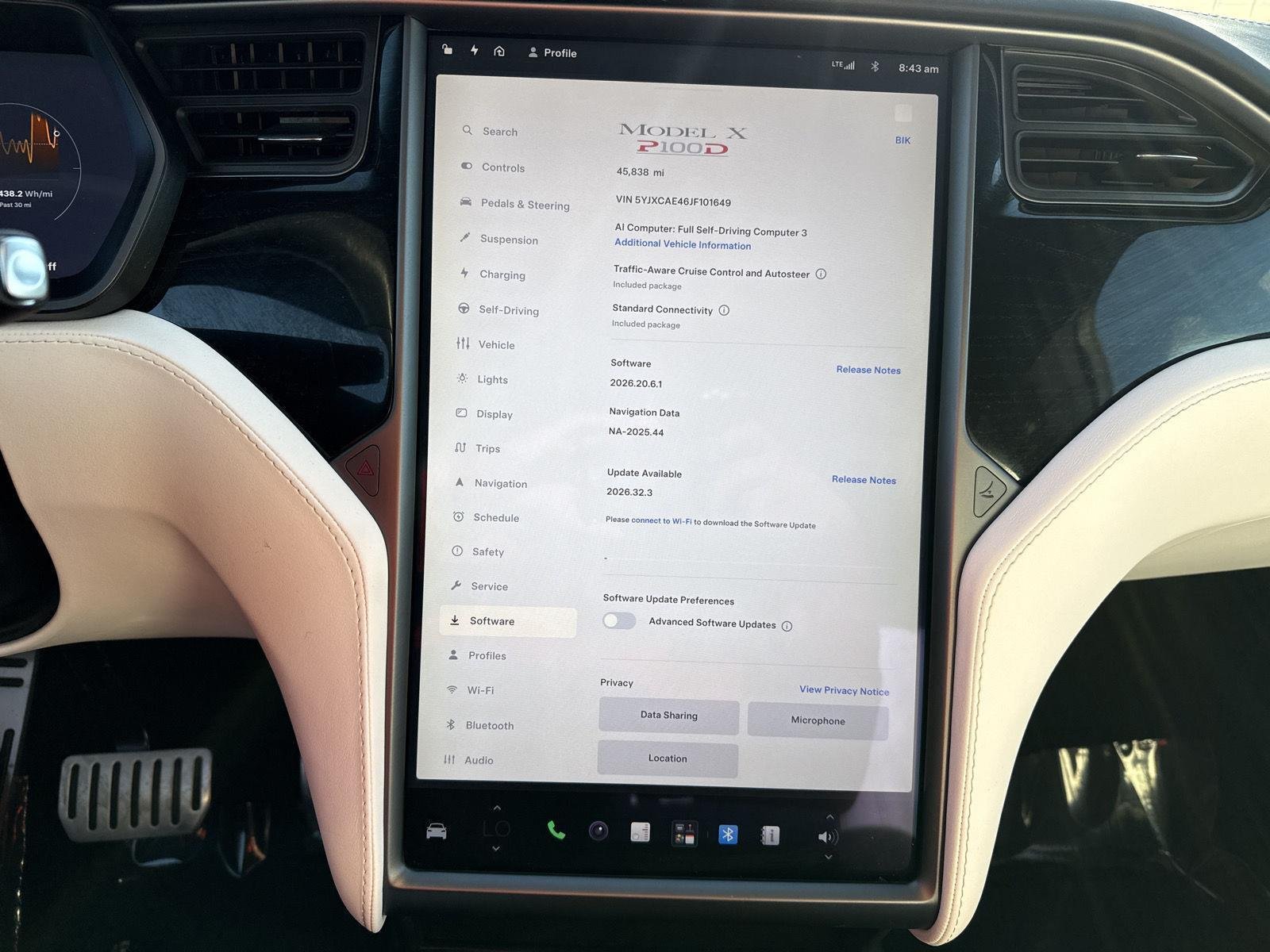 Used 2018 Pearl White Multi-Coat Tesla P100D image 15