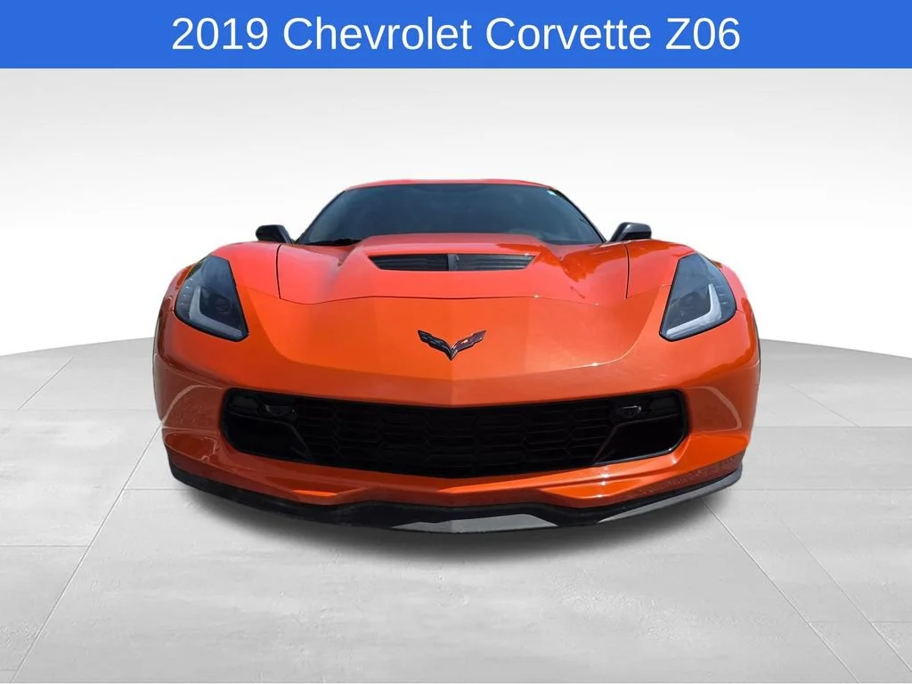 Used 2019 SEBRING ORANGE TINTCOAT Chevrolet Z06 2LZ image 9