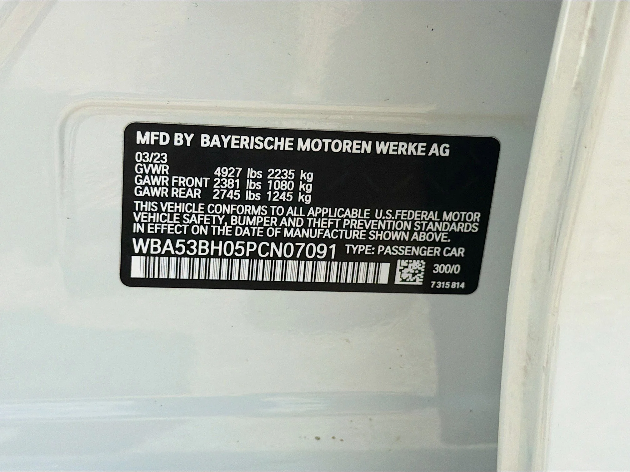 Used 2023 Alpine White BMW 530i image 43