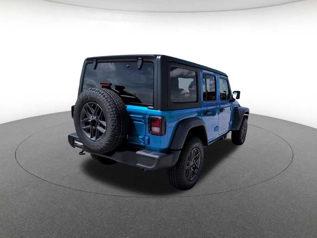 New 2026 Hydro Blue Pearl-Coat Exterior Paint Jeep Sport S image 8