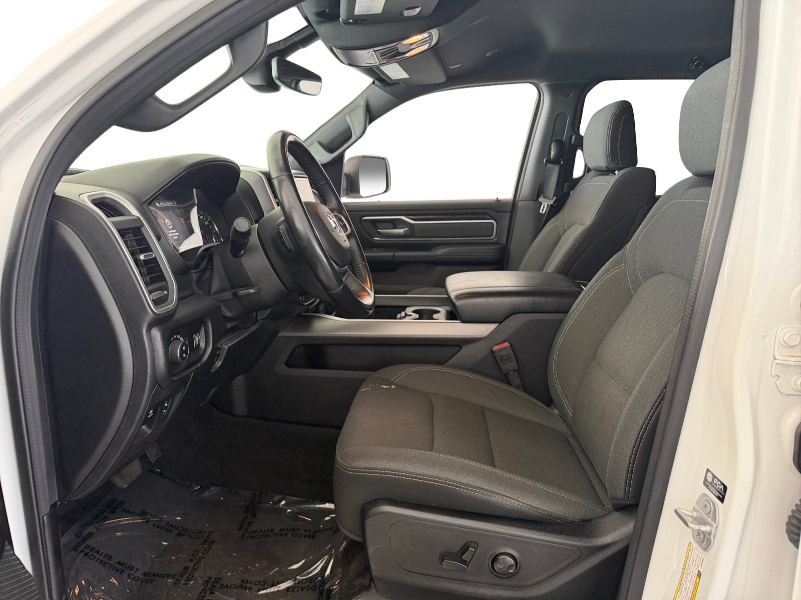 Used 2022 Bright White Clearcoat Ram Big Horn image 8