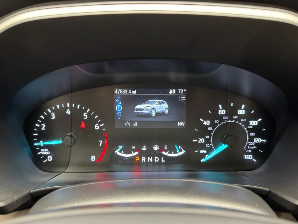 Certified Used 2020 White Metallic Ford SEL image 17