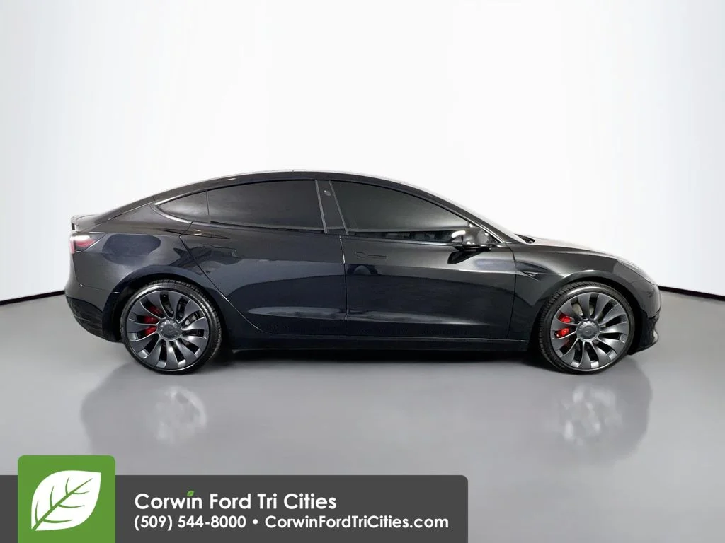 Used 2021 Black Tesla Performance image 18