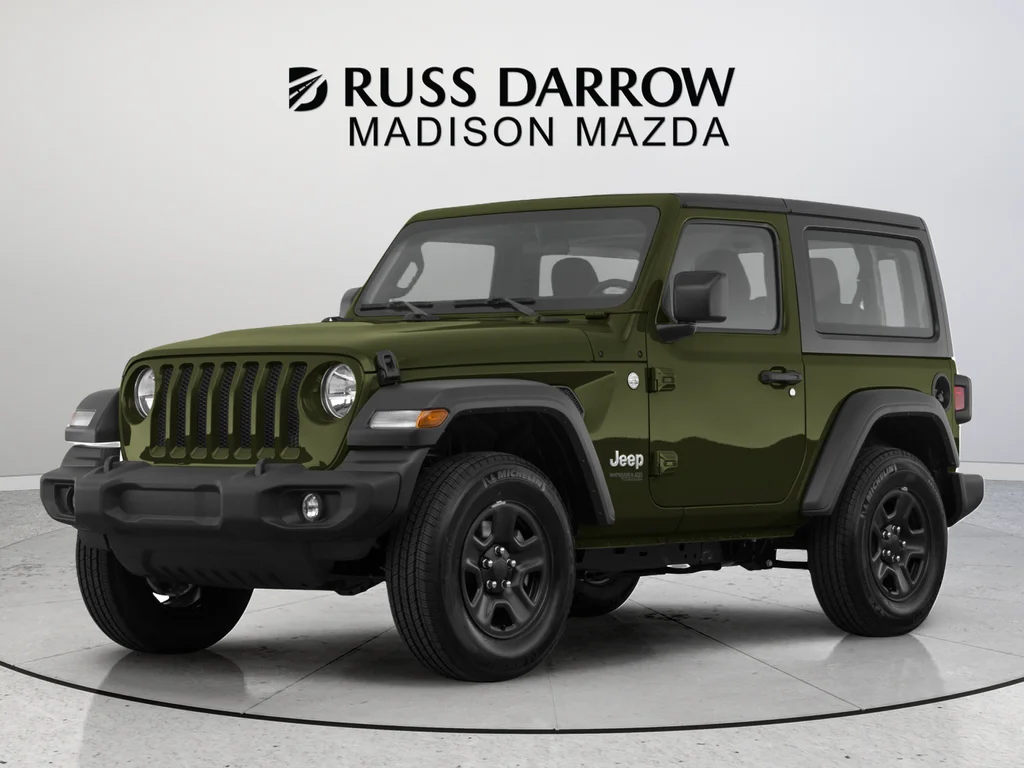 Used 2021 Green Jeep Sport S image 1