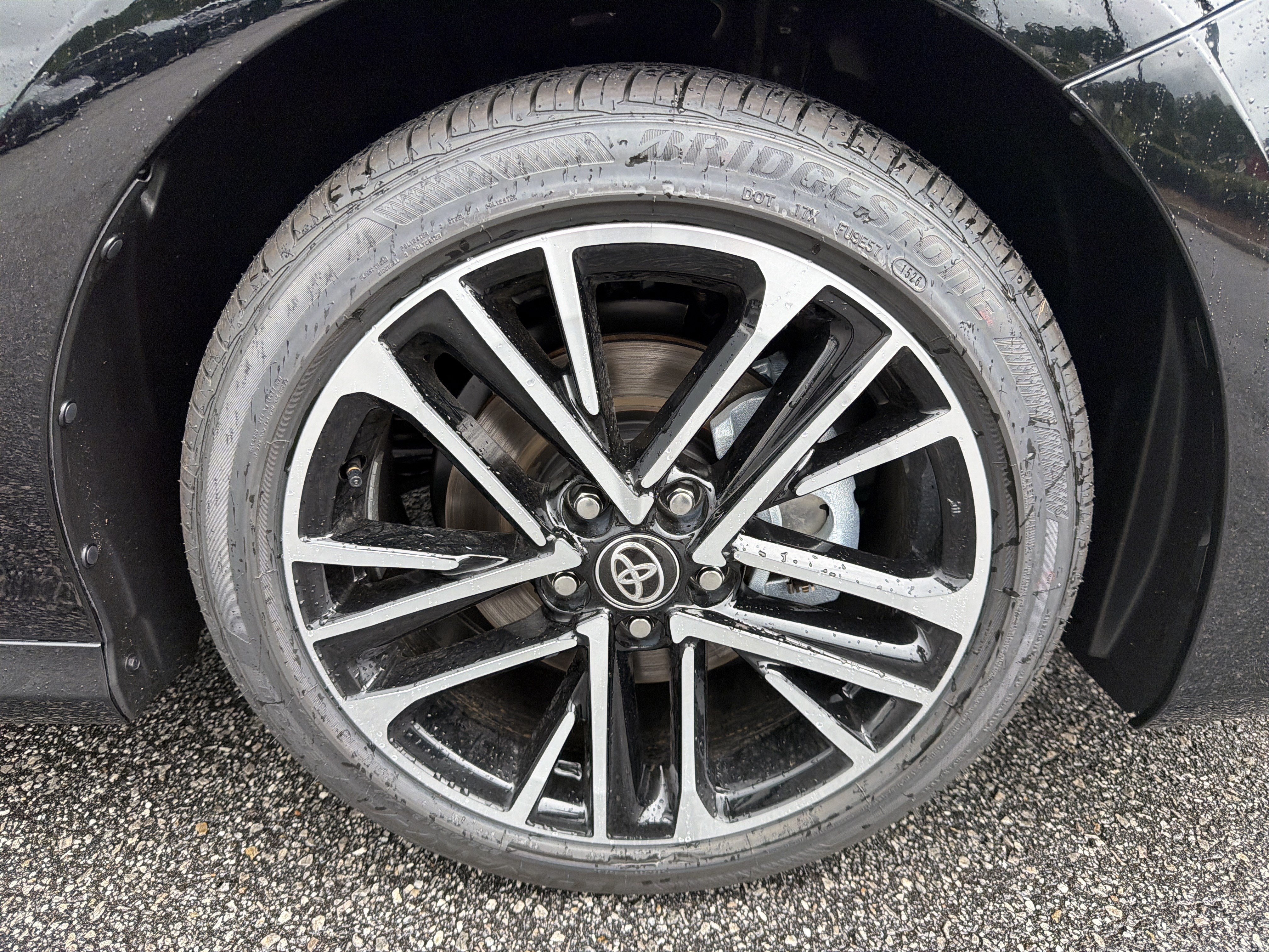 New 2026 Midnight Black Metallic Toyota XLE image 12