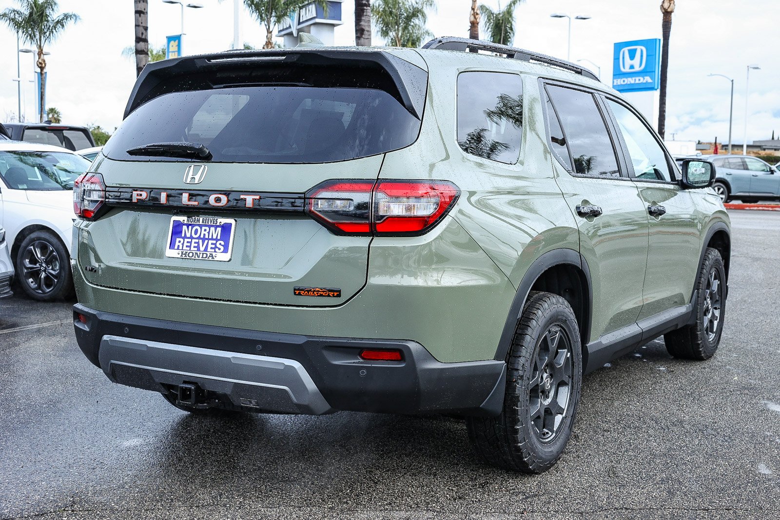 New 2026 Ash Green Metallic Honda TrailSport AWD image 6