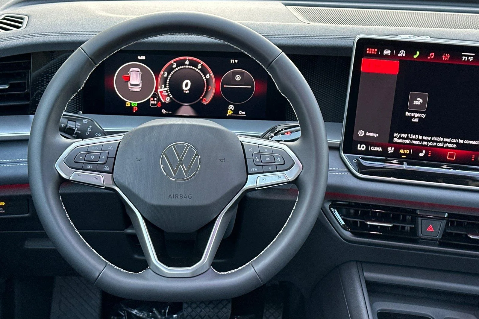 New 2026 Monterey Blue Pearl Volkswagen SE image 14