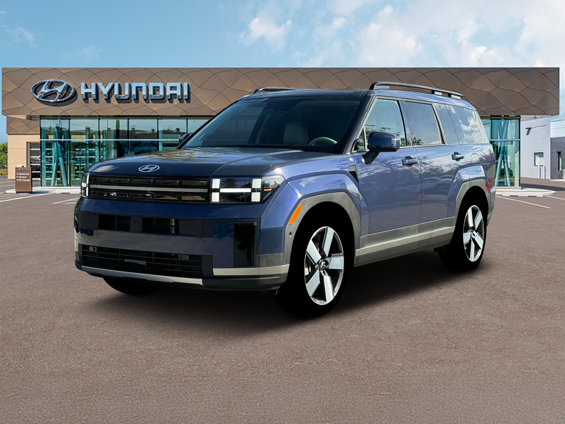 New 2026 Atlantis Blue Hyundai Limited image 1
