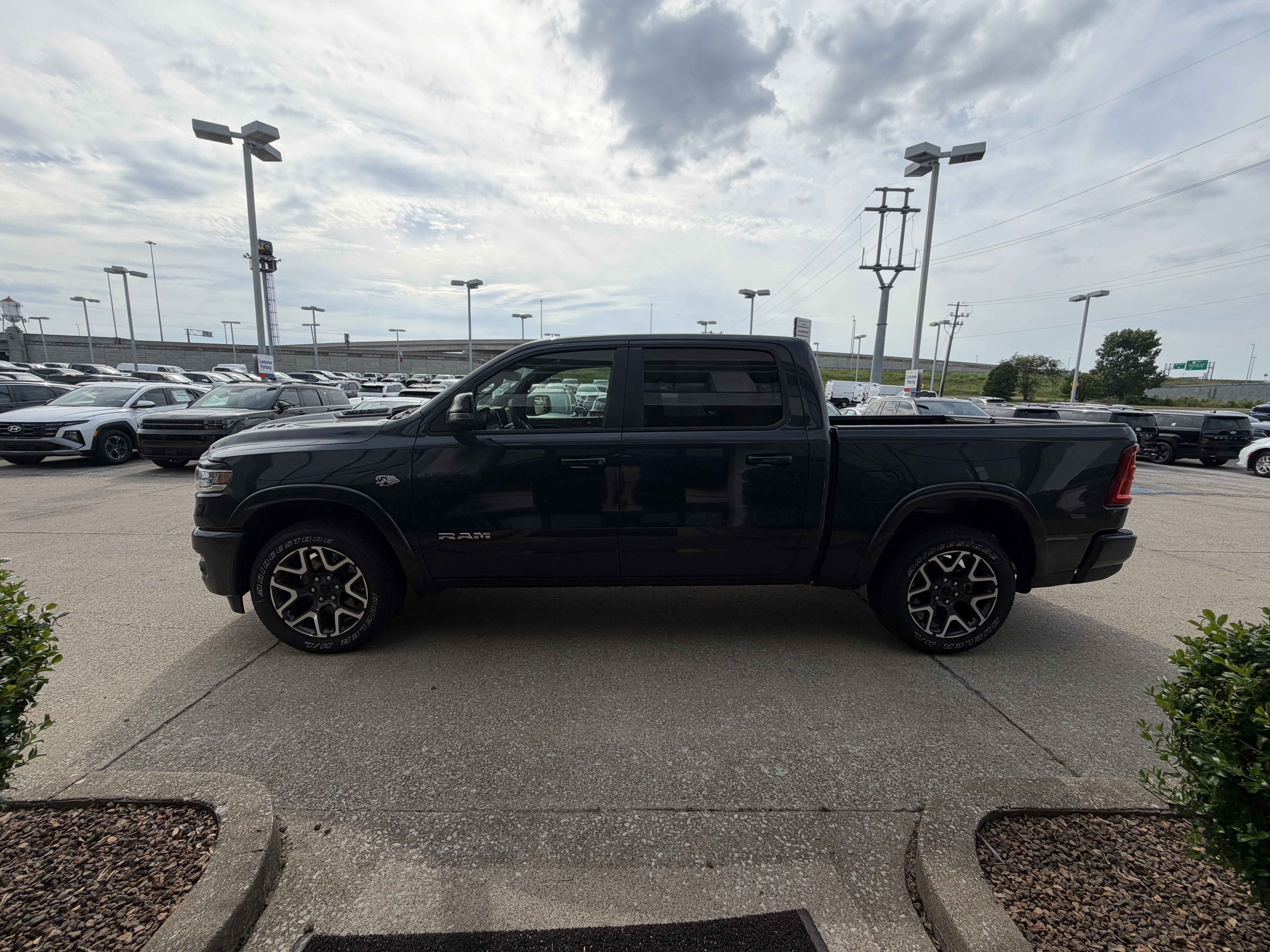 New 2026 Forged Blue Metallic Exterior Paint RAM Laramie image 12