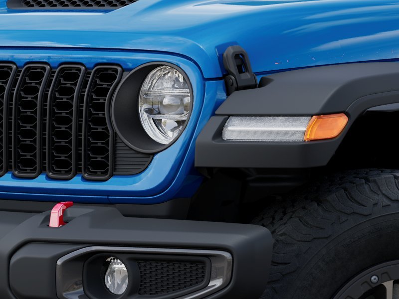New 2026 Hydro Blue Pearl-Coat Exterior Paint Jeep Rubicon image 6