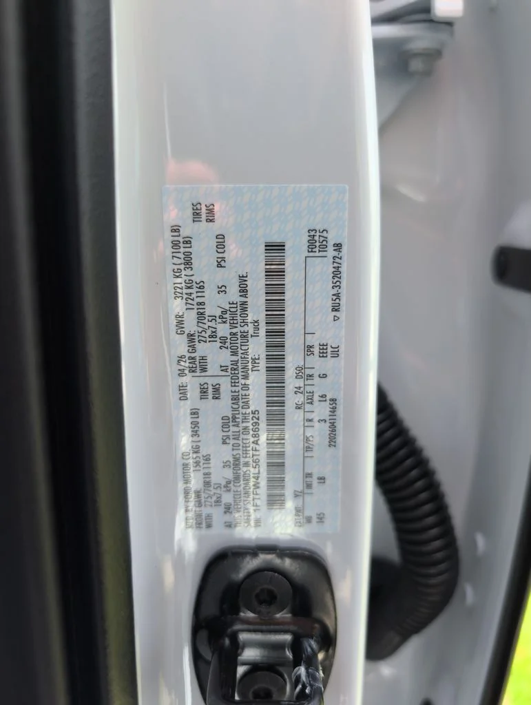 New 2026 White Ford Tremor image 34
