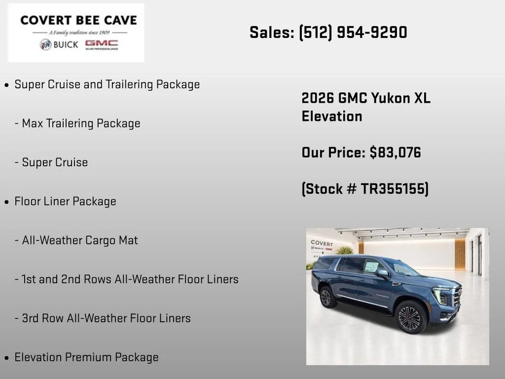New 2026 Downpour Metallic GMC Elevation image 19