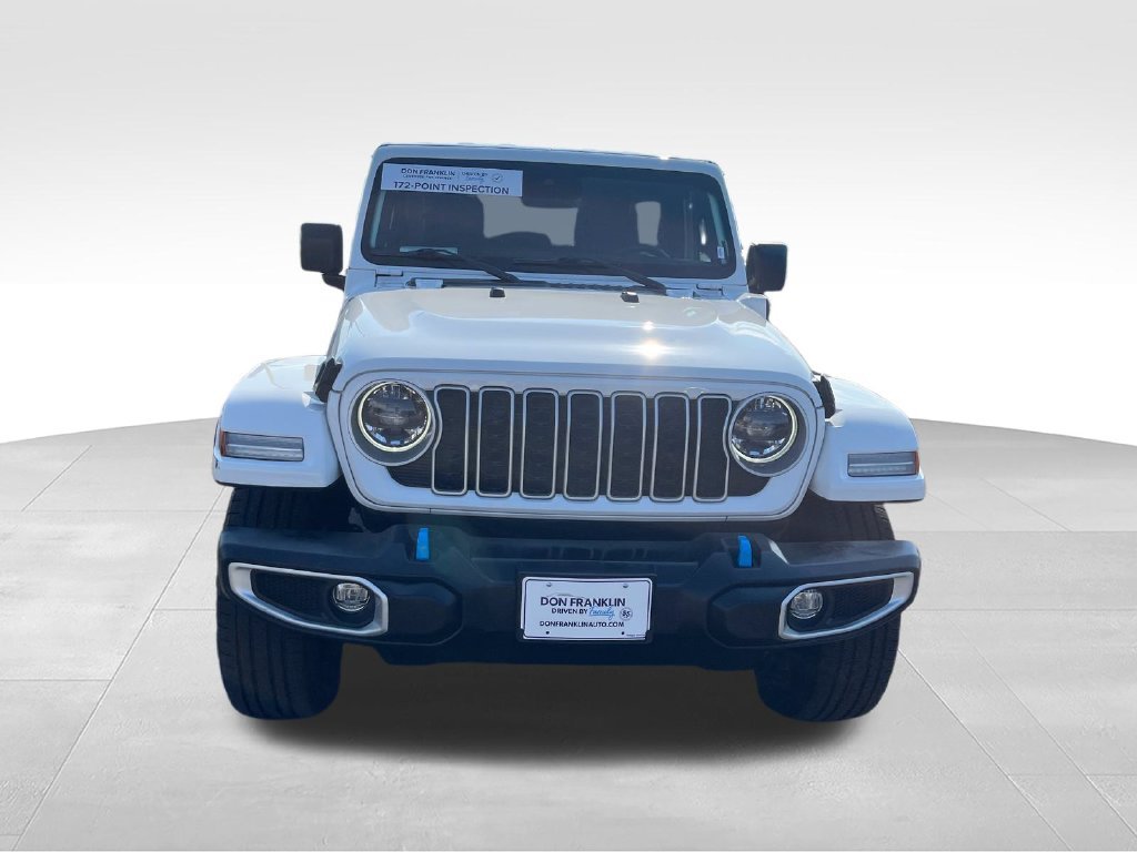 Used 2024 White Jeep Sahara 4xe image 8