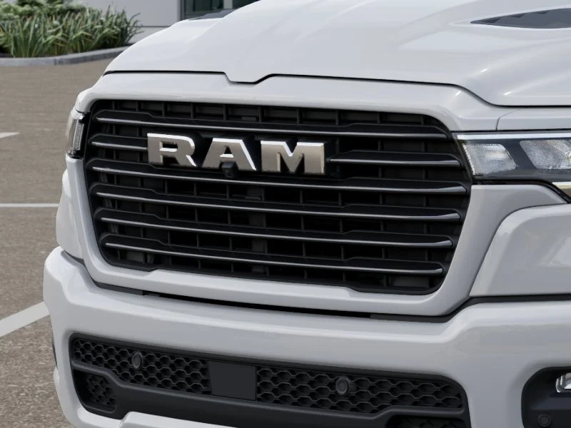 New 2026 Bright White Clear-Coat Exterior Paint RAM Laramie image 50