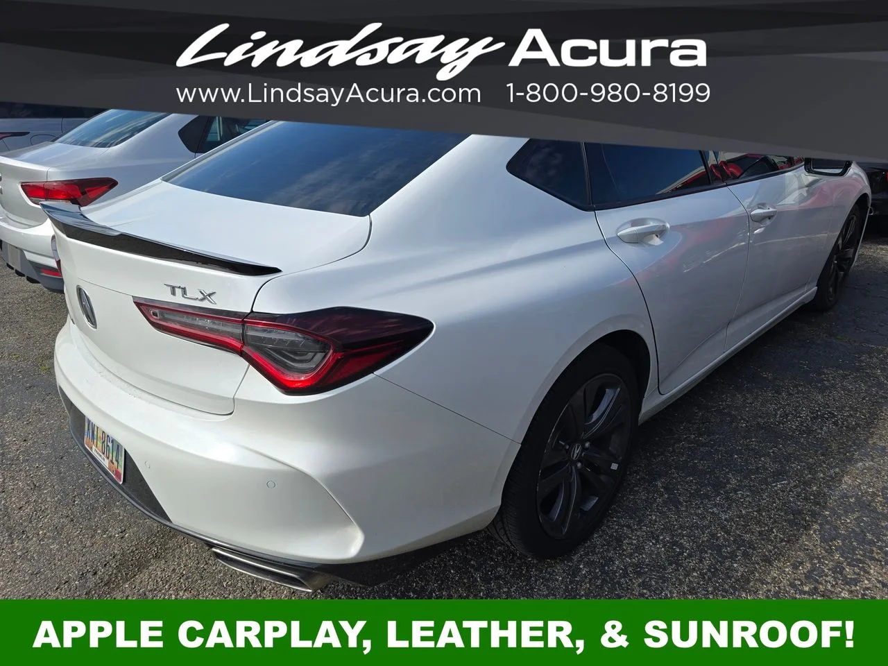 Used 2022 Platinum White Pearl Acura A-Spec Package image 3