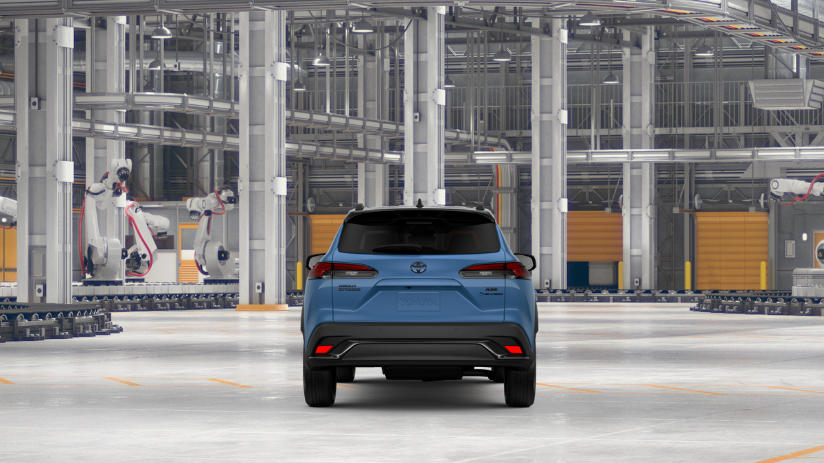 New 2026 Cavalry Blue with Jet Black roof Toyota Hybrid XSE image 8