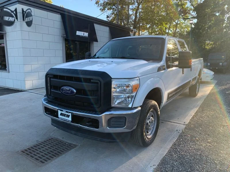 Used 2014 White Ford XL Pickup 4D 8 ft image 2