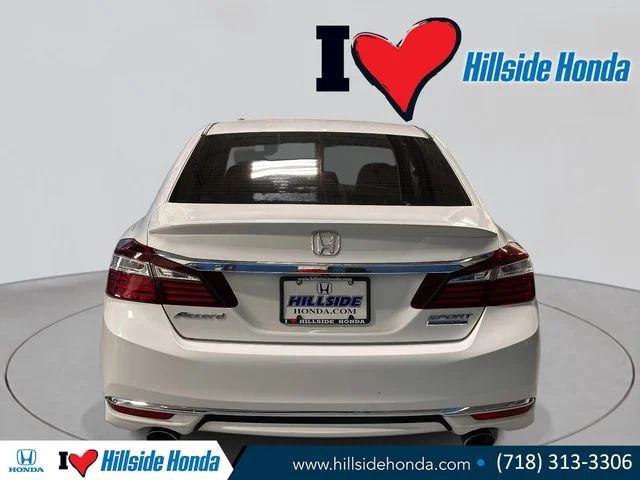 Certified Used 2017 White Orchid Pearl Honda Sport Special Edition image 4
