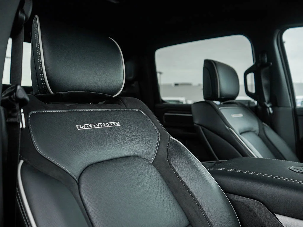 New 2026 Diamond Black Crystal Pearlcoat RAM Laramie image 9