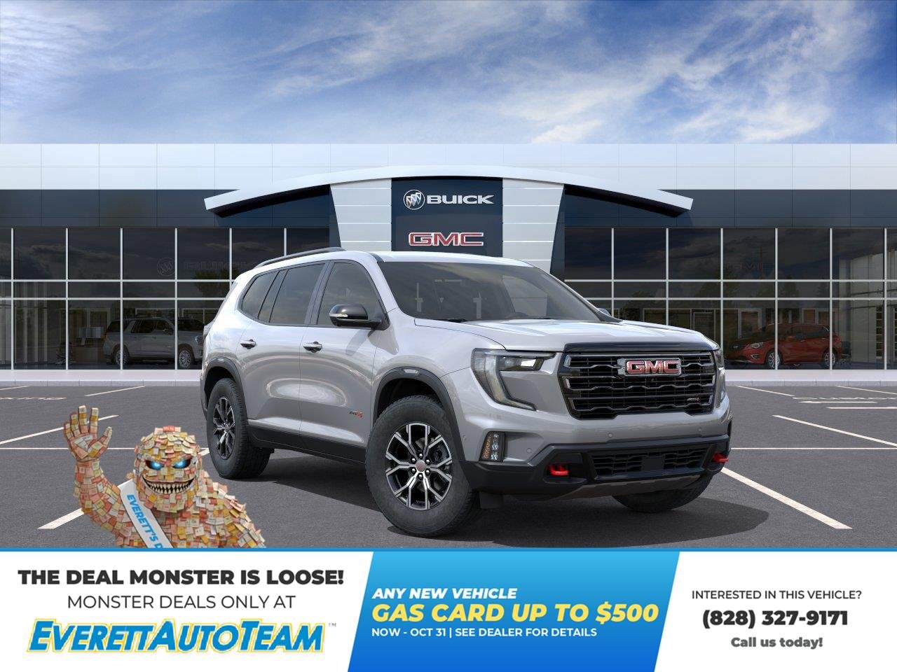 New 2027 Sterling Metallic GMC AT4 image 1