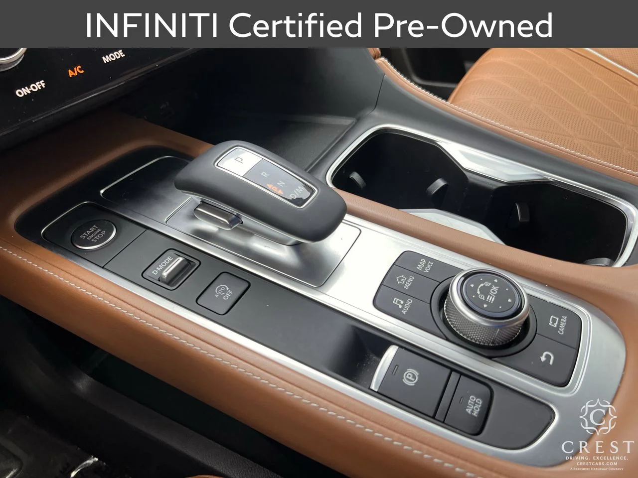 Certified Used 2025 Moonbow Blue Black Obsidian INFINITI AUTOGRAPH image 21
