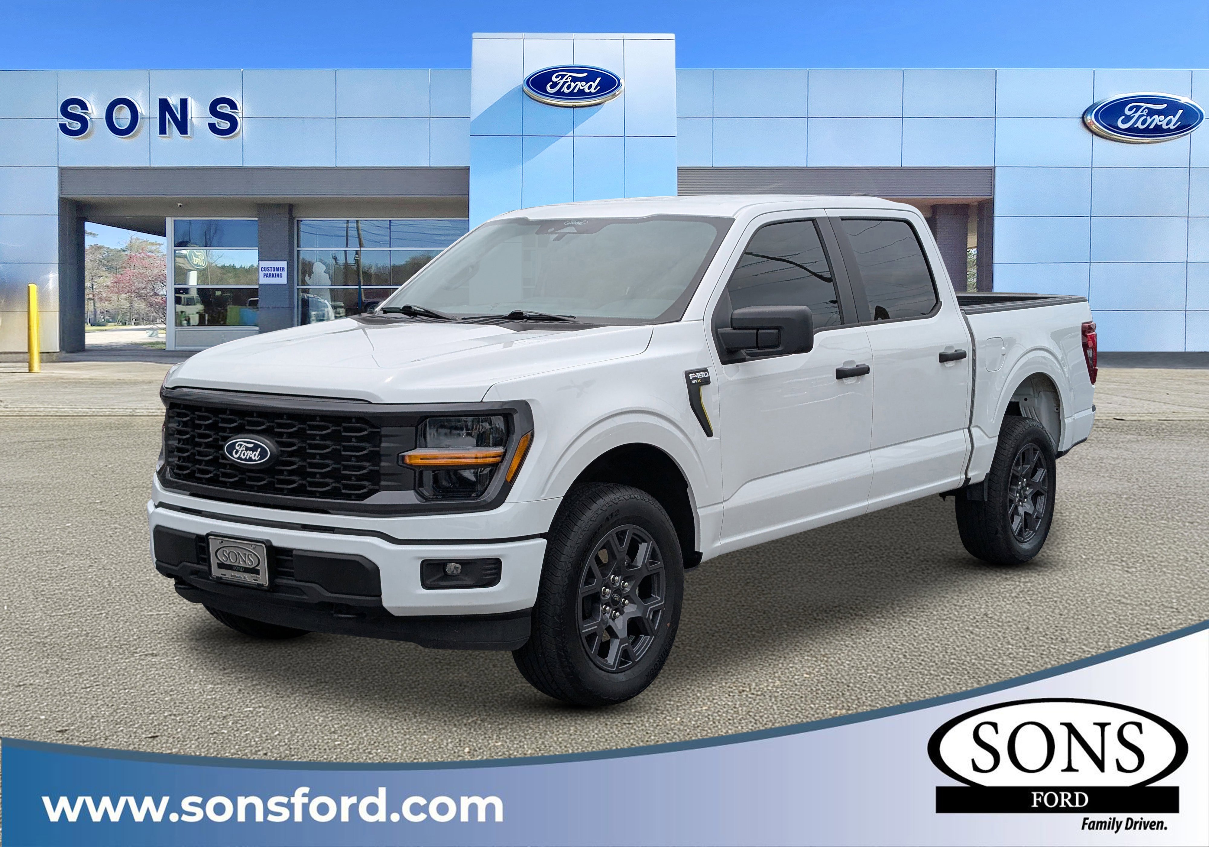 Certified Used 2024 Oxford White Clearcoat Ford STX image 1