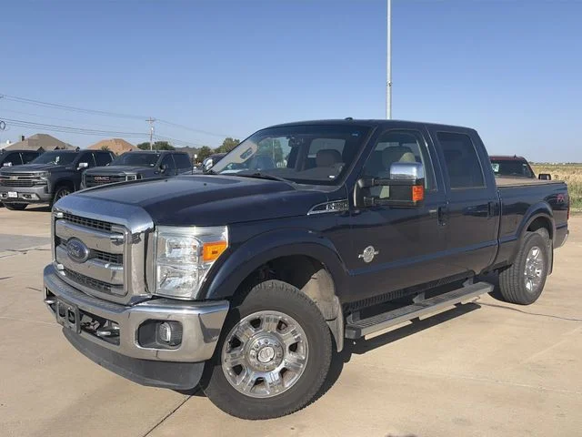 Used 2016 Blue Ford Lariat image 2