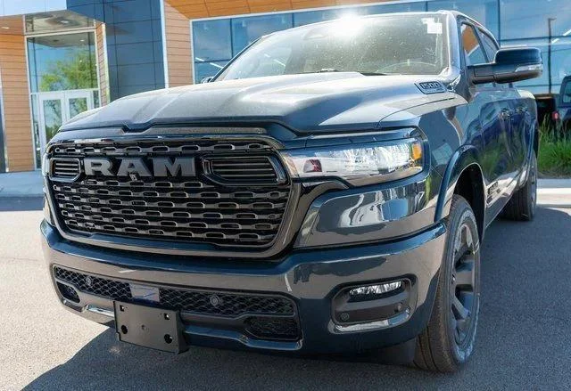 New 2026 Forged Blue Metallic Exterior Paint RAM BIG HORN image 2