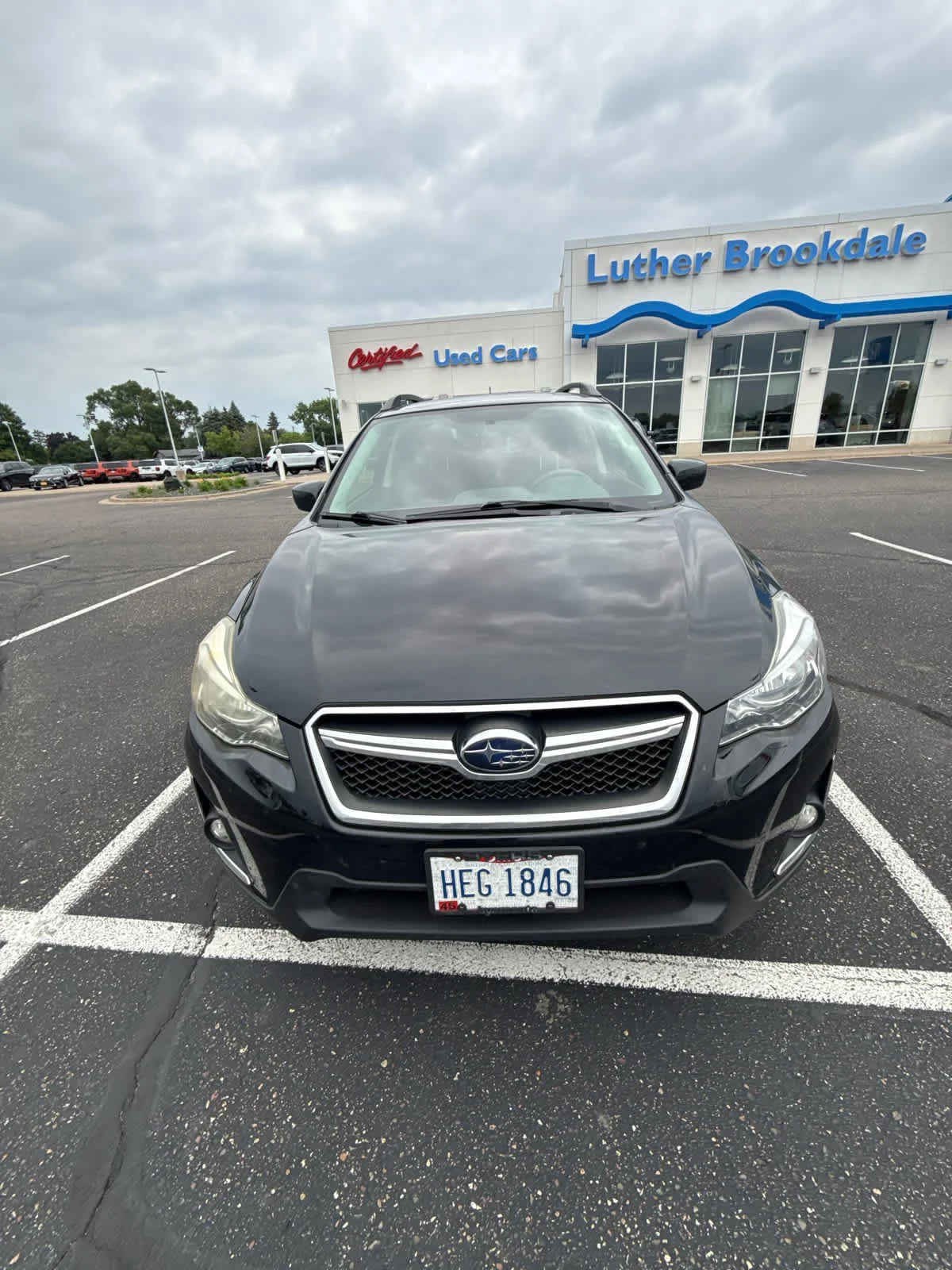 Used 2017 Crystal Black Silica Subaru Premium image 6