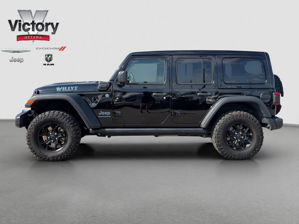 Used 2024 Black Jeep Willys 4xe image 3